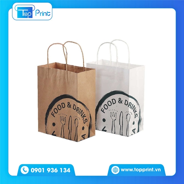 Thiết Kế Sáng Tạo Cho Túi Giấy Đựng Thực Phẩm
