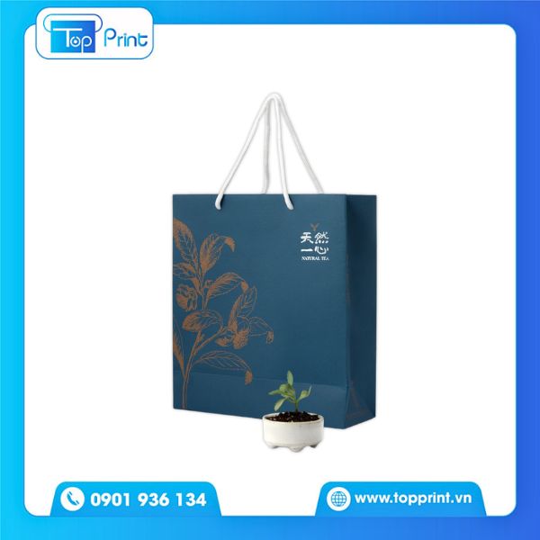 In Túi Giấy Đựng Trà Kraft Đẹp Mắt Tại Topprint