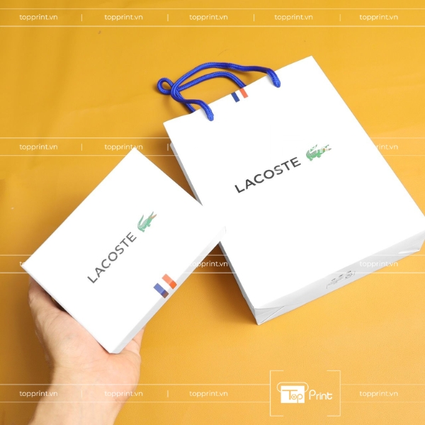 Túi Giấy Lacoste Cho Cửa Hàng Cao Cấp