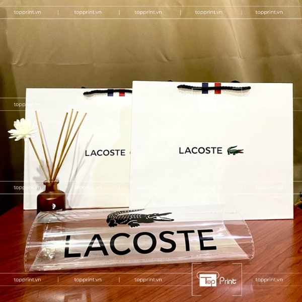 In Túi Giấy Lacoste Đẹp – Nâng Tầm Thương Hiệu 