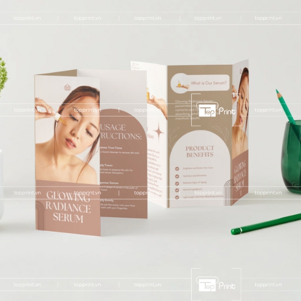 Thiết Kế Brochure Spa Theo Yêu Cầu – In Tại TopPrint 