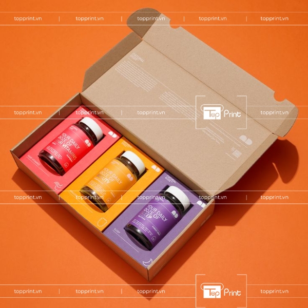 TopPrint - Địa Chỉ In Ấn Hộp Giấy 3 Ngăn Uy Tín 