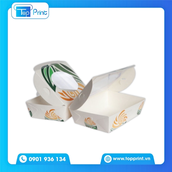 Hộp Giấy Đựng Bánh Bao Giá Rẻ Cho Tiệm Bánh Nhỏ