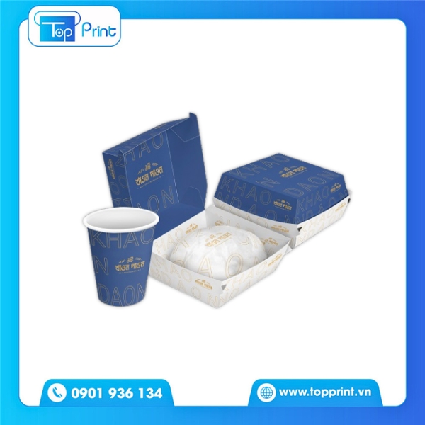 Hộp Giấy Đựng Bánh Bao
