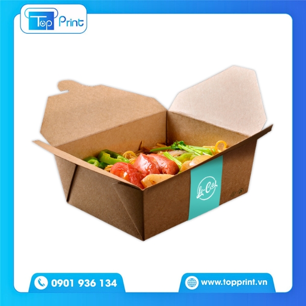 Hộp Giấy Đựng Mì Giá Rẻ Chất Lượng Cao