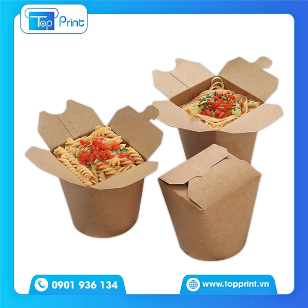 Hộp Giấy Đựng Mì