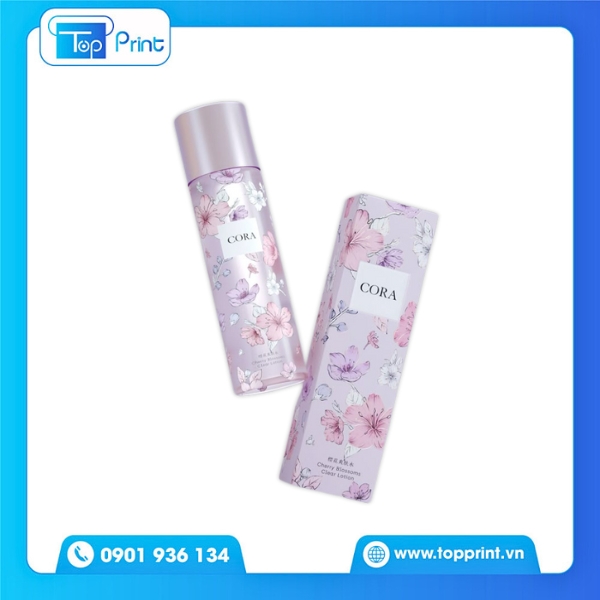 Hộp Giấy In Logo Cho Sản Phẩm Skincare