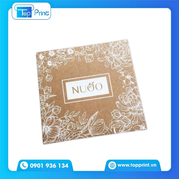 Hộp Giấy In Logo Phong Cách Hiện Đại