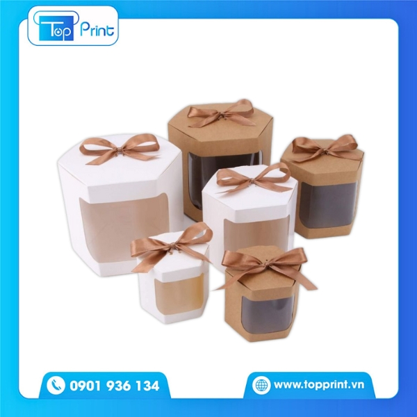 Hộp Giấy Lục Giác