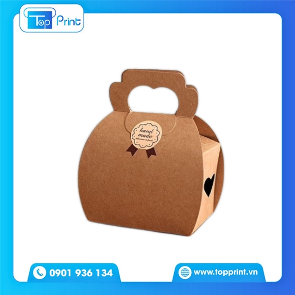 Hộp Giấy Mềm Giấy Kraft Nắp Gập