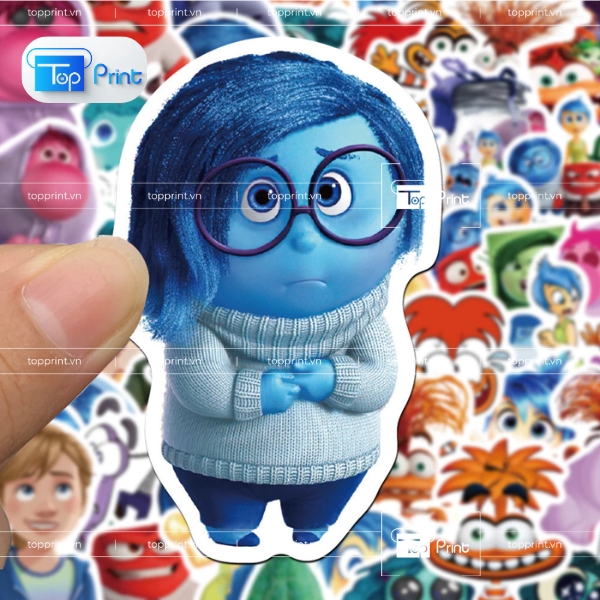 Mẫu Sticker Inside Out 2 Yêu Thích Nhất 2025 In Theo Xu Hướng