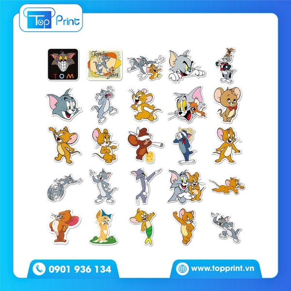 Mẫu Sticker Jerry Dán iPad / Tablet
