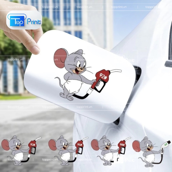 Mẫu Sticker Jerry In Chất Lượng Cao Ở Topprint