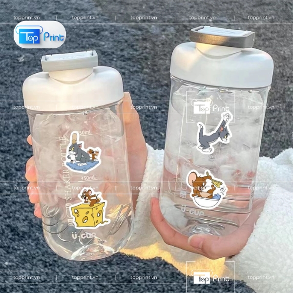 Mẫu Sticker Jerry Dễ Thương Dán Laptop