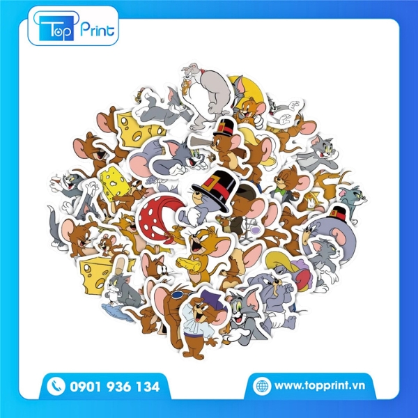 Mẫu Sticker Jerry Ngộ Nghĩnh Siêu Hot
