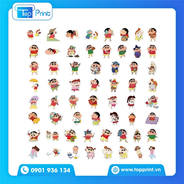 Mẫu Sticker Shin Dễ Dán – Không Để Lại Keo