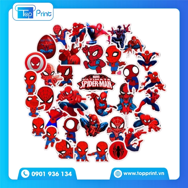 Sticker Spiderman