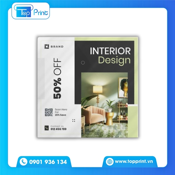 In tờ rơi nội thất giá tốt cho doanh nghiệp nhỏ 