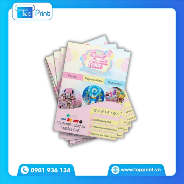 Tờ Rơi Tiệm Bánh