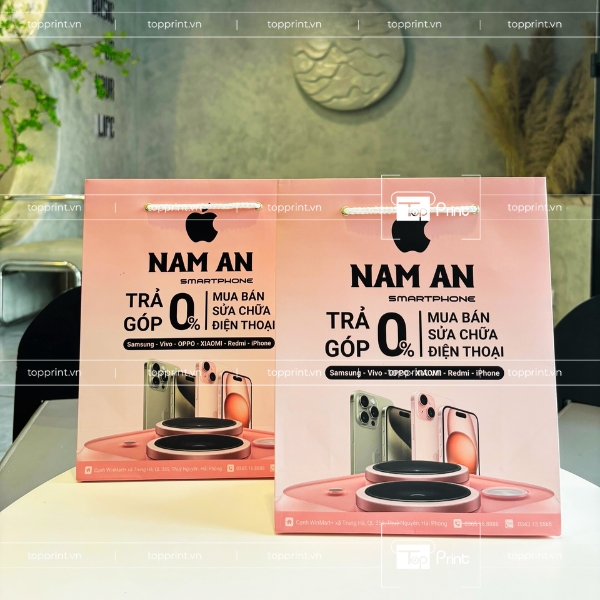 Địa Chỉ In Túi Giấy Apple Tại TP.HCM – Chất Lượng TopPrint 