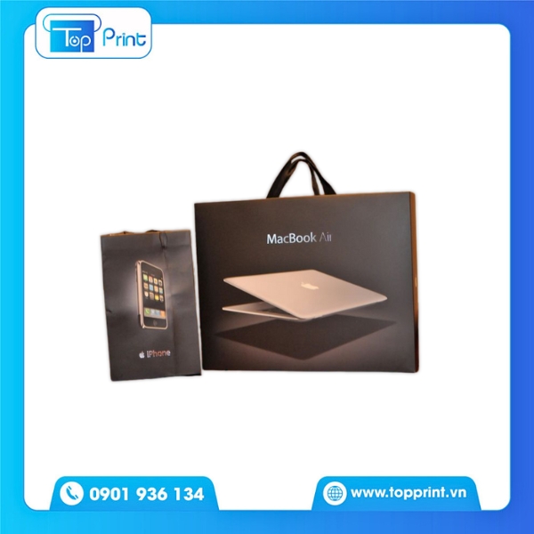 Bộ Túi Giấy Apple Theo Bộ Nhận Diện Thương Hiệu 