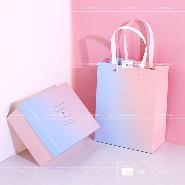Túi Giấy Đựng Quần Áo Thời Trang Sang Trọng 