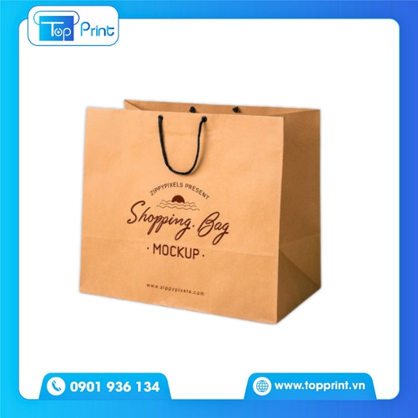 TopPrint In Túi Giấy Đựng Quần Áo Lấy Gấp Trong 2 Ngày 