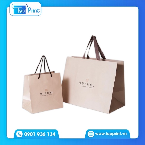 Túi Giấy Đựng Quần Áo In Offset Sắc Nét Tại TopPrint