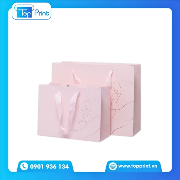 In Túi Giấy Đựng Quần Áo Shop Thời Trang Giá Rẻ