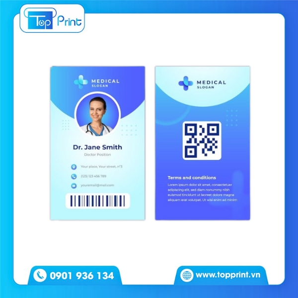 In Card Visit Bác Sĩ Chuyên Khoa Giá Tốt