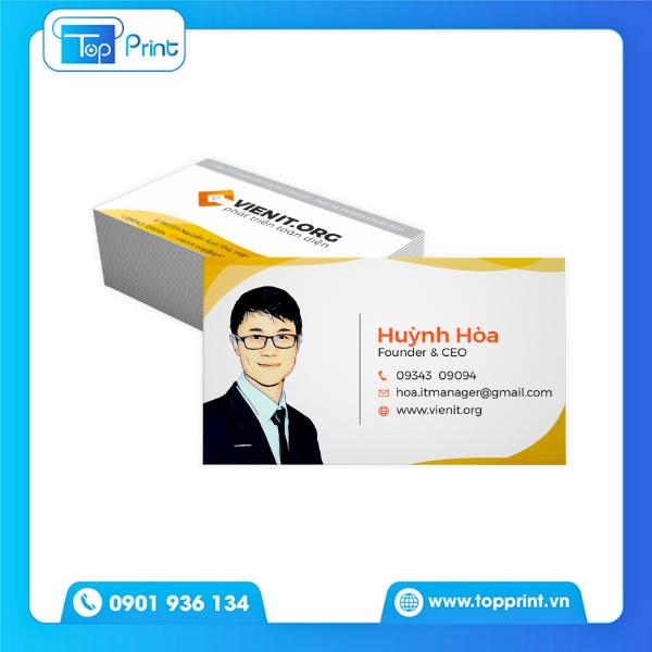 In card visit bảo hiểm giá rẻ – Chất lượng vượt trội