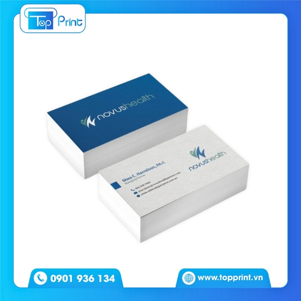 Card visit bảo hiểm nhân thọ phong cách hiện đại