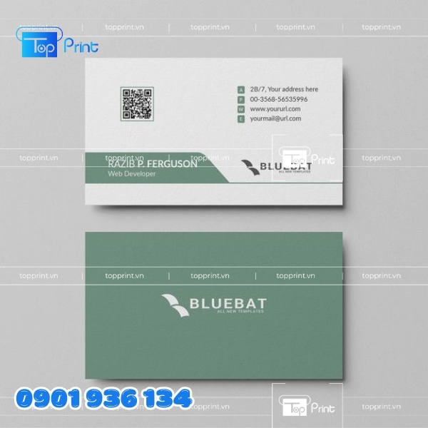 Mẫu card visit bảo hiểm chuyên nghiệp, sang trọng