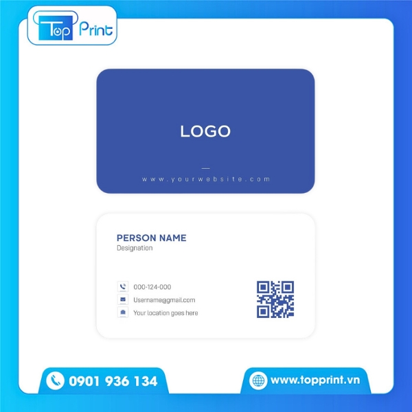 In card visit bảo hiểm số lượng ít – Hỗ trợ cá nhân hóa