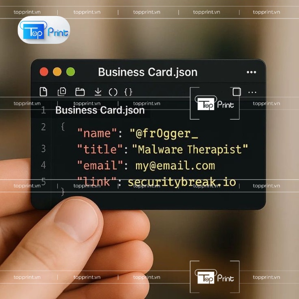 Mẫu Card Visit Bo Góc Theo Yêu Cầu – Dịch Vụ Linh Hoạt Tại TopPrint