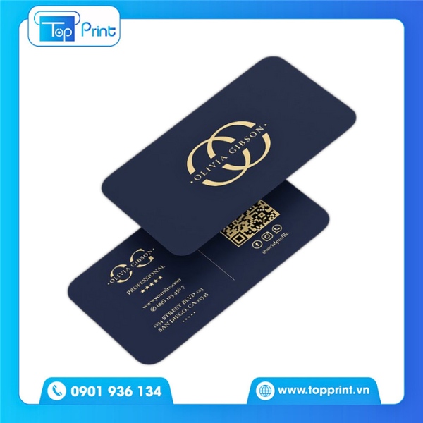 Mẫu Card Visit Bo Góc Cao Cấp