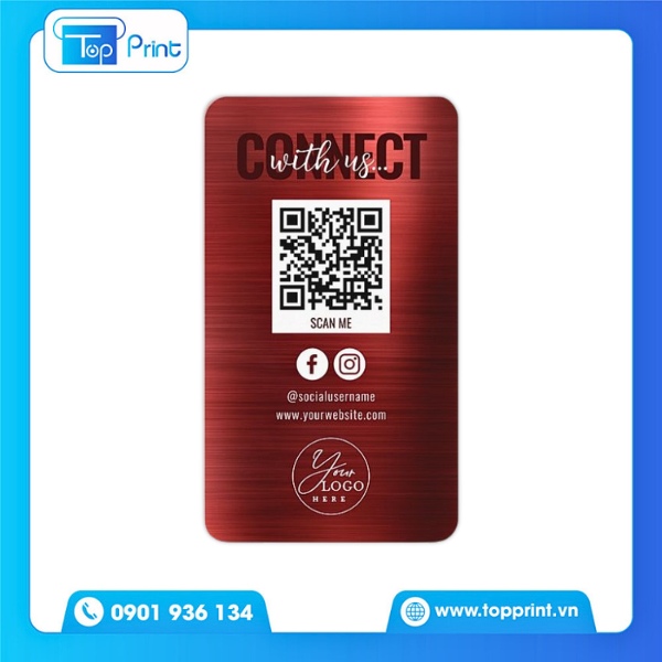 Mẫu Card Visit Đỏ – Thiết Kế Đơn Giản Mà Đẹp