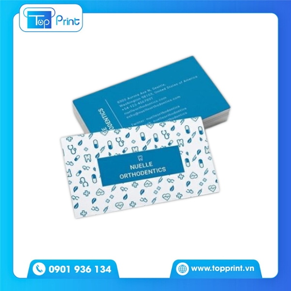 In Ấn Card Visit Hiệu Thuốc Đẹp Với Giá Cạnh Tranh