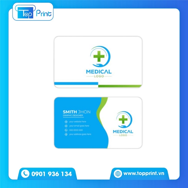 In Name Card Nhà Thuốc Lấy Ngay Trong Ngày