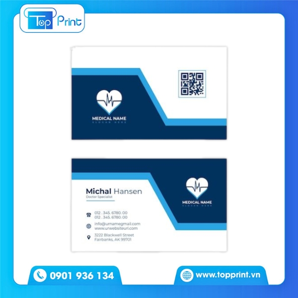 Card Visit Nhà Thuốc Hiện Đại, Phù Hợp Mọi Phong Cách