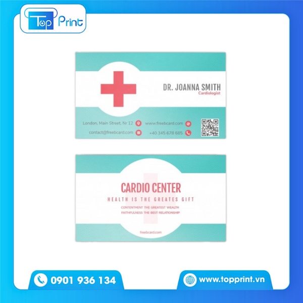 Mẫu Name Card Nhà Thuốc Đẹp Nhất 2025 In Tại Topprint