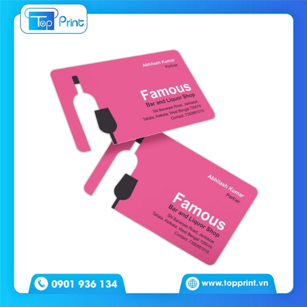 In card visit song ngữ cho doanh nhân quốc tế