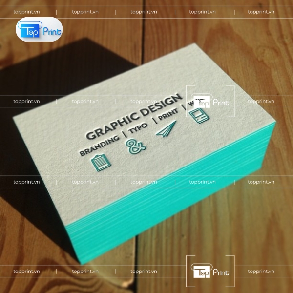 Mẫu Name Card Giấy Mỹ Thuật In Nhanh Sắc Né