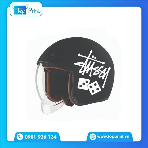 Sticker Dán Mũ Bảo Hiểm 