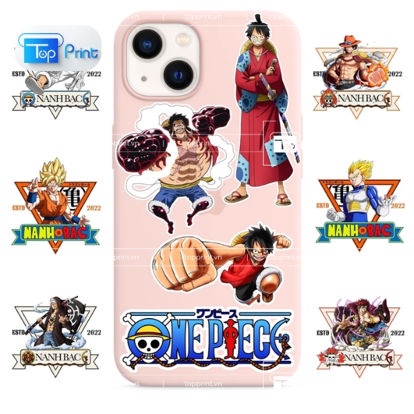Sticker Luffy Gear 5 In Offset Lấy Nhanh Số Lượng Lớn