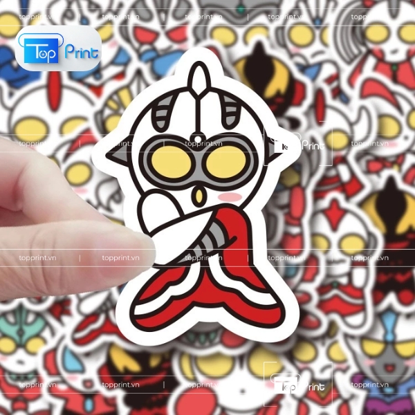 In Sticker Ultraman Số Lượng Ít Lấy Ngay – Chỉ Có Ở Topprint
