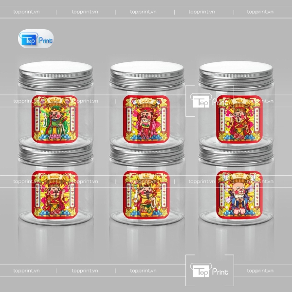 In tem dán Tết chuyên nghiệp – giá xưởng