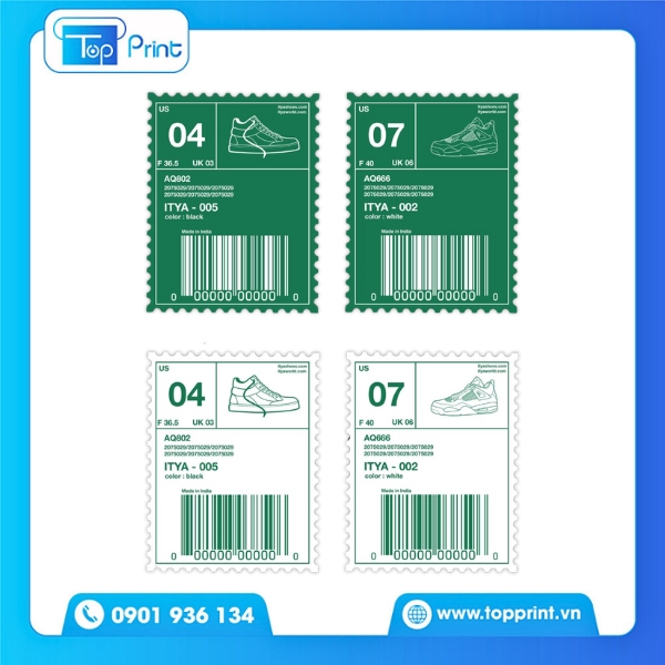 Tem nhãn phụ – Tạo niềm tin với khách hàng