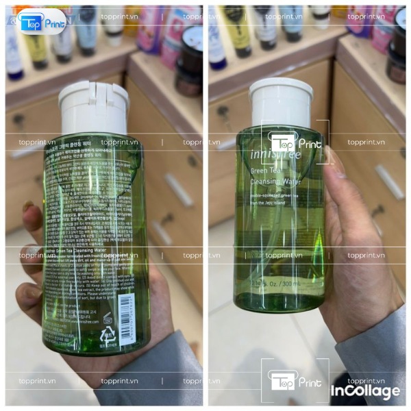 In tem phụ mỹ phẩm trên chất liệu nhựa tại TopPrint
