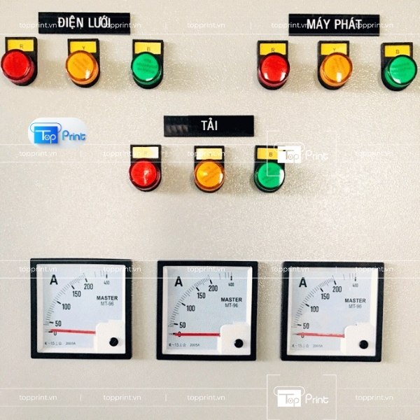 Mẫu Tem Tủ Điện Gắn Logo In UV – Topprint